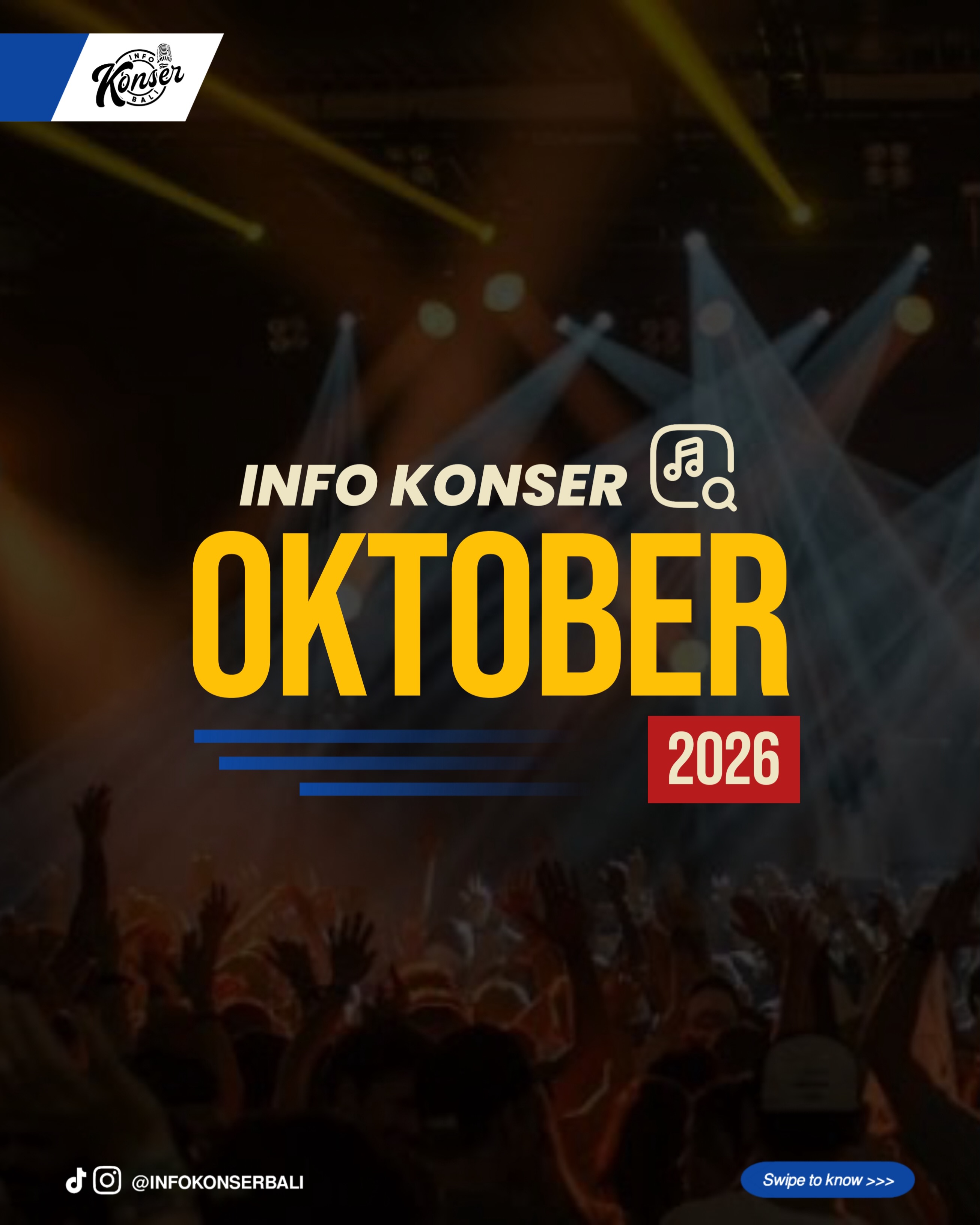 Jadwal Konser & Festival Musik di Bali Oktober 2026 Terlengkap!